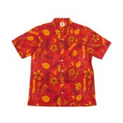 USC Trojans Men's Cardinal SC Interlock Vintage Floral Shirt